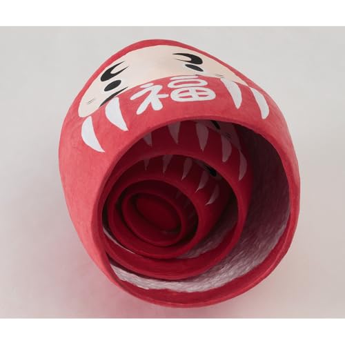 Muñeca Daruma Japonesa de 5.4 pulgadas hecha a mano miniatura 7