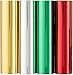 Spellbinders GLF-013 4 Holiday Variety Pack. Glimmer Hot Foil Roll Multi
