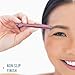 Expert Eyebrow Hair Removal Tweezer, Tweezers for Men, Women & Kids, Stainless Steel (PINK)
