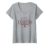 Photo Gallery donna yankton dakota del sud - yankton sd label maglietta con collo a v Photo Gallery donna yankton dakota del sud - yankton sd label maglietta con collo a v