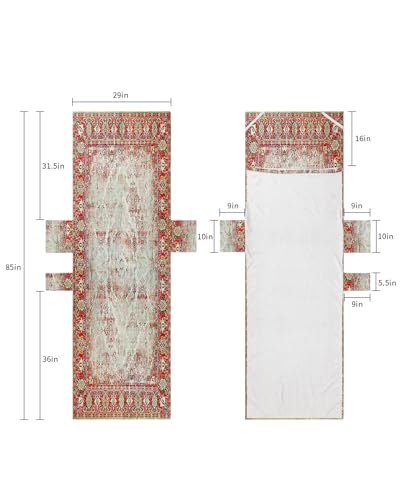 Rustic Abstract, Beach Lounge Chair Towel Cover, Soft Chaise Lounge Towel with Side Pockets Patio Pool Chairs Cover for Beach/Pool Sunbathing 29x85 Modern African Historical Original Geometric