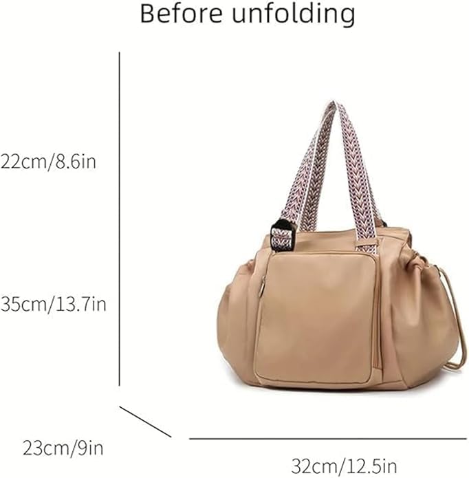 Image of Everyday Bag Tote for Women Large Capacity with 15 Compartments Travel Work Shoulder Bag Convertible Diaper Backpack Organizer Water-Resistant Lay-Flat Hospital Essentials for Teacher Work Daily Use