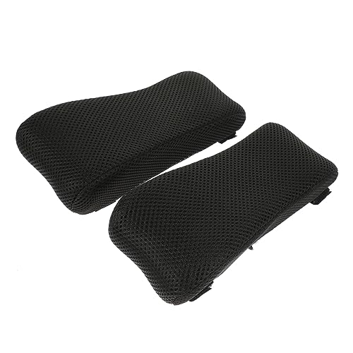 NUOBESTY 2pcs Cushion Foam Armrest Pads for Office Gaming Chairs Seat Cushions for Kitchen Armchair Armrest Covers