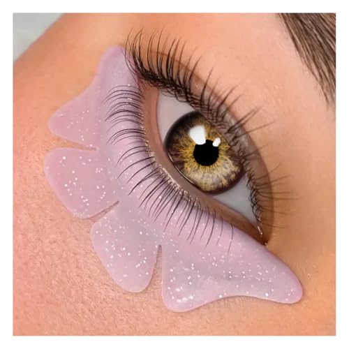 Lomansa Wimpernlifting Pads, Lash Lifting Pads für die Unteren Wimpern, Verformt sich Nicht Leicht und ist Wiederverwendbar, kann als Augenklappe verwendet werden, Geeignet für den Salon(Rosa)