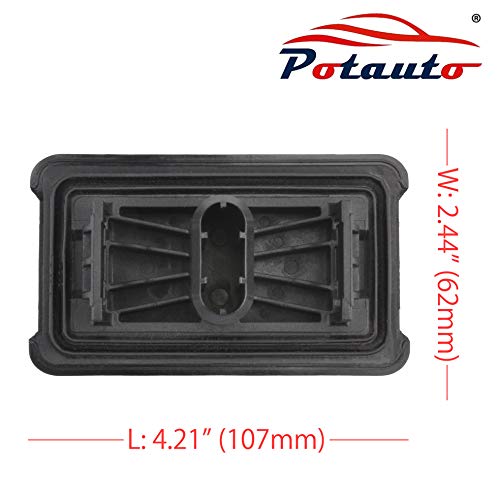 Image of Potauto Upgraded 51717065919 Car Jack Lift Pad Puck Support Compatible with BMW 525i 528i 530i 535i 545i 550i M5 E60 E61 5 Series