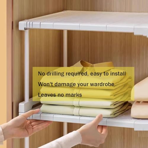 Estante ajustable para armario y cocina ideal para tu baño 4