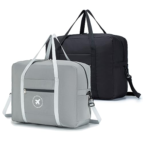 Sac Voyage Léger Pliable Sac De Voyage Cabine 25L Pour EasyJet - 45x36x20 Cm, Léger Et Pliable, Rose Sac Sport Polyvalent Homme Femme