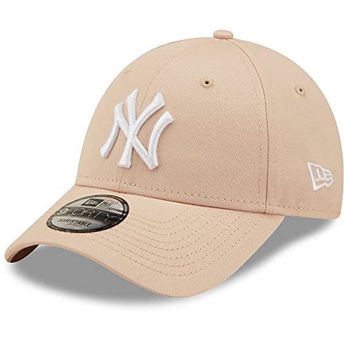 Casquette baseball rose New Era 940 ajustable unie pour homme protection solaire été