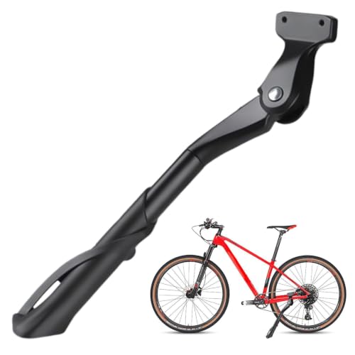 Soporte de pata de bicicleta de aleación con altura regulable trasera 2