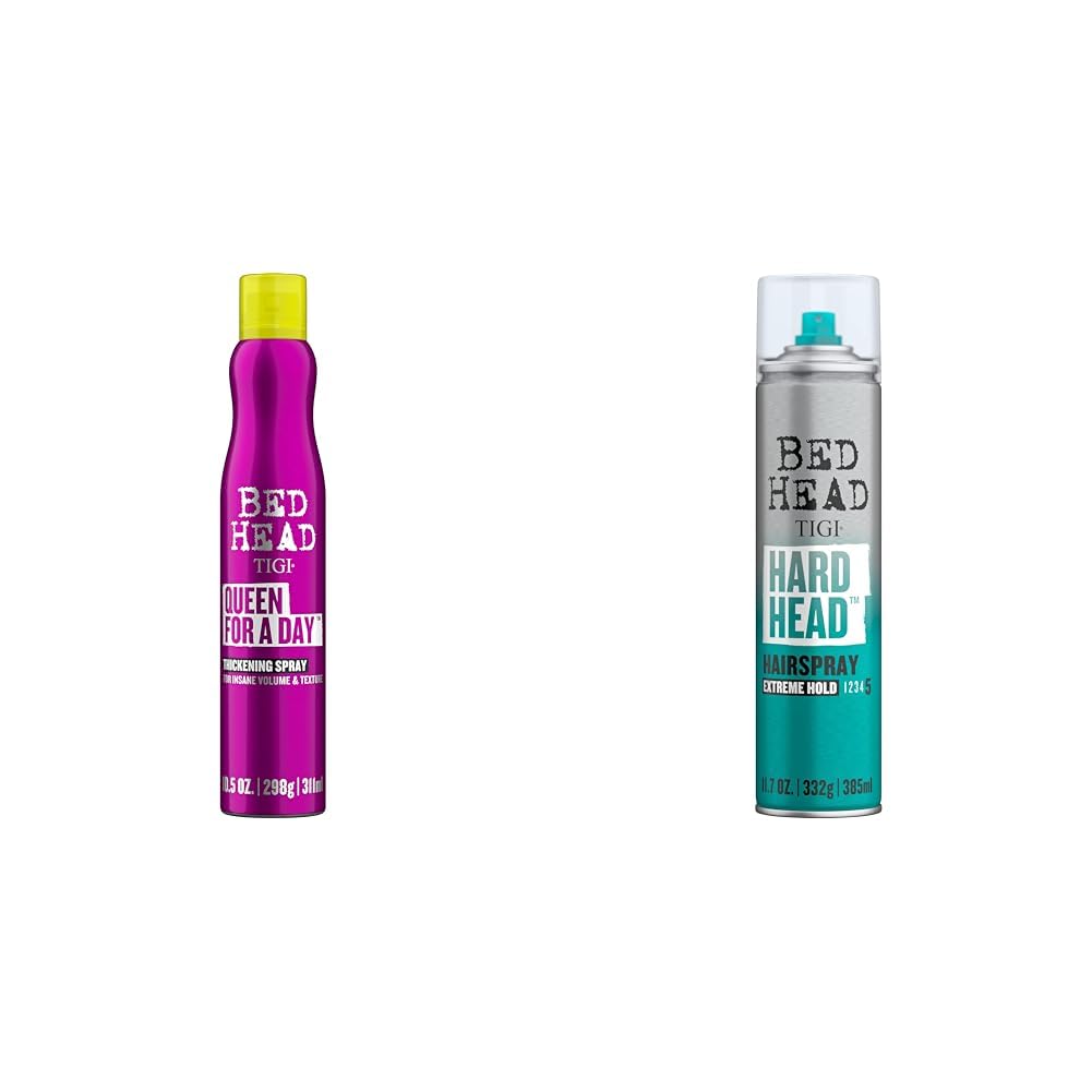Amazon.com : TIGI Bed Head Queen For A Day Thickening Spray for