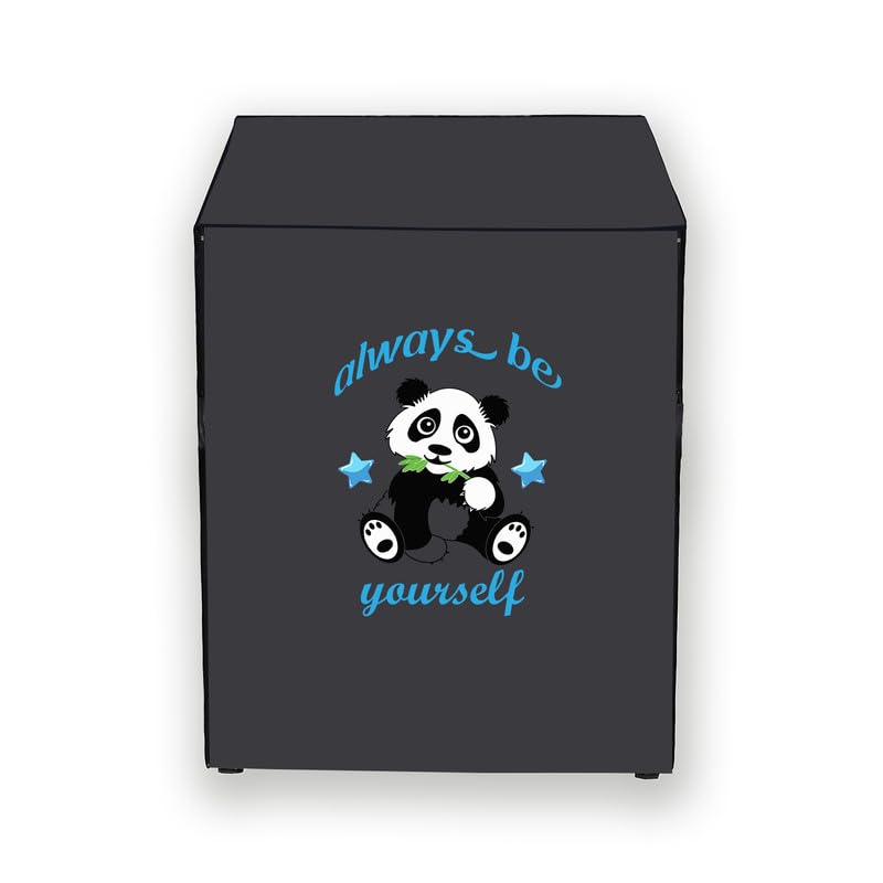 HIZING Front-Load Washing Machine Cover Made for LG 9 kg Fully Automatic Front Load Washer Dryer Solid Always Be Yourself Print