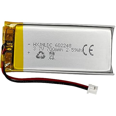 Batería de reemplazo HXJNLDC 602248 para auriculares Bluetooth de moto Cover