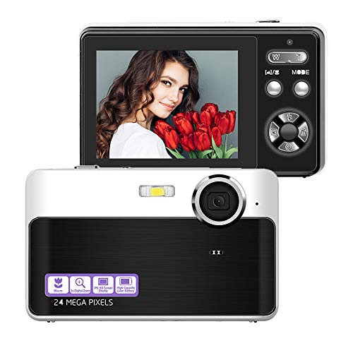 24 Mega Pixels 2.4" LCD Rechargeable HD Digital Camera Compact Camera Pocket Digital