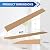 0.4" Rise Threshold Ramp for Doorways, Self-Adhesive Rubber Ramp for Door Threshold, 6.6Ft long, Ideal for Wheelchair Scooter Doorway Floor Tile Threshold Transition Strip Reducer (Light Brown, 6.6Ft)