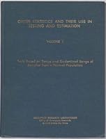 Order Statistics and Their Use in Testing and Estimation, Volumes 1 and 2 B000L8DANU Book Cover