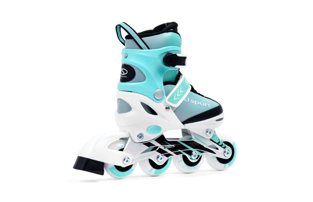 Pattini In Linea Regolabili Per Bambini METEOR | Taglie S/M/L, Cuscinetti ABEC-7, Ruote In PU, Freno Posteriore