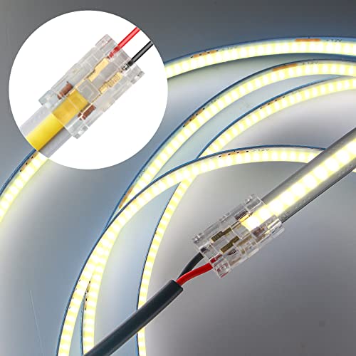 Extensión sin soldadura RGBZONE para tiras LED COB de 8 mm 7