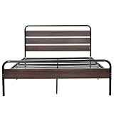 Der Stil ist einfach und modern. Das schwarze Metall- und Holzkornauftritt ist sehr auffällig, und das charmante und industrielle Design zeigt Ihren guten Geschmack.