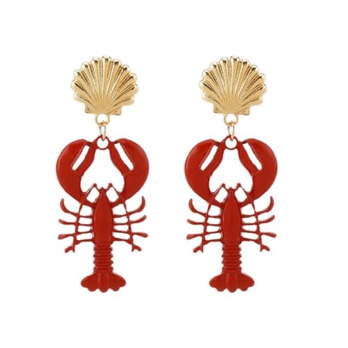 Boucles d'oreilles de plage faites à la main avec collier en pierre perlée émail