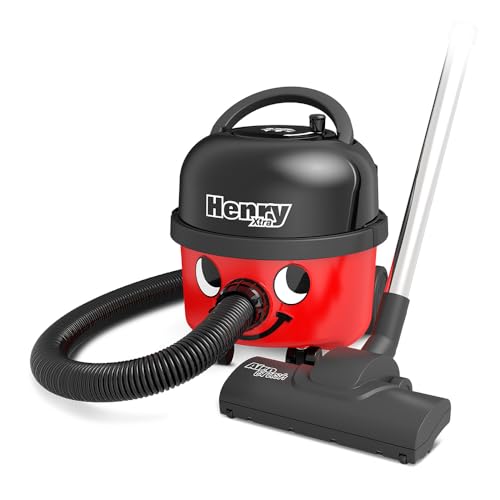 Henry Xtra Bagged Cylinder Vacuum 6 Litre 620 Watt Red