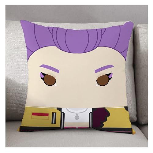 PRONENS.- Cojín K-Pop - Funda cojín Decorativo Coleccionable – Lavable sin...