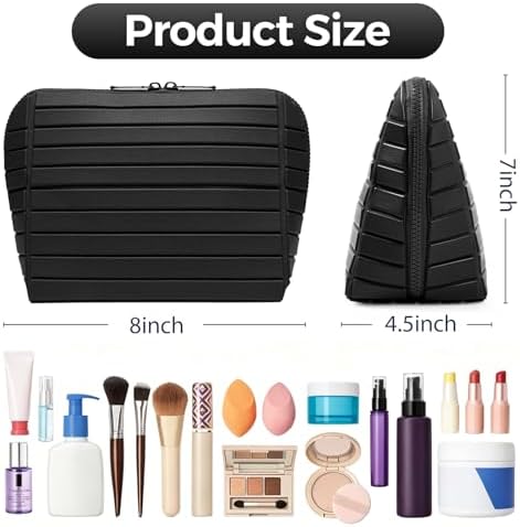 Makeup Brush Holder Travel, Compact Lightweight Accessory for Travel and Daily Use - Makeu detail image