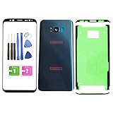 Ubrokeifixit Galaxy S8 Rear Back Glass Cover,Front Screen Glass Lens Replacement for Samsung Galaxy...