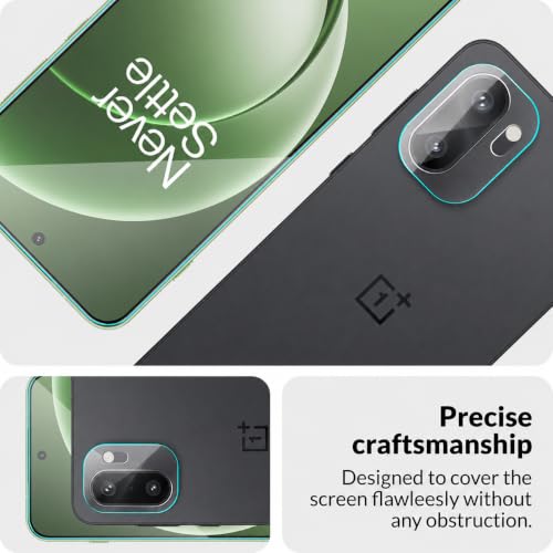 Image of ArmourPro Tempered Glass and Clear Camera Lens Protector for OnePlus 15R, Edge to Edge Screen Guard, Anti-Bubble, Scratch Resistant, Anti-Fingerprint, Installation Kit | Clear