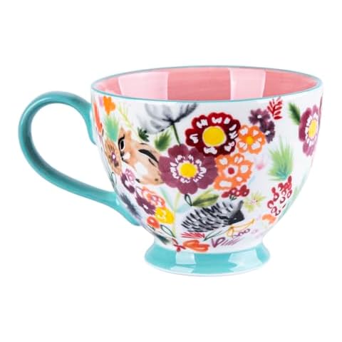 Berry President Hand Painted Floral Mugs Cover