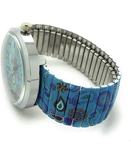 VERSALES Ladies Novelty Elegant Stretch Elastic Band Analog Quartz Fashion Watch Varsales