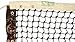 Har-Tru Revolution 4.0mm Single Braided Tennis Net w Center Strap & Pipe Anchor