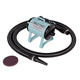 ECC Mini-Circuiteer Portable Livestock Groomer & Blower - Lightweight Animal Blow Dryer, ECC Blue