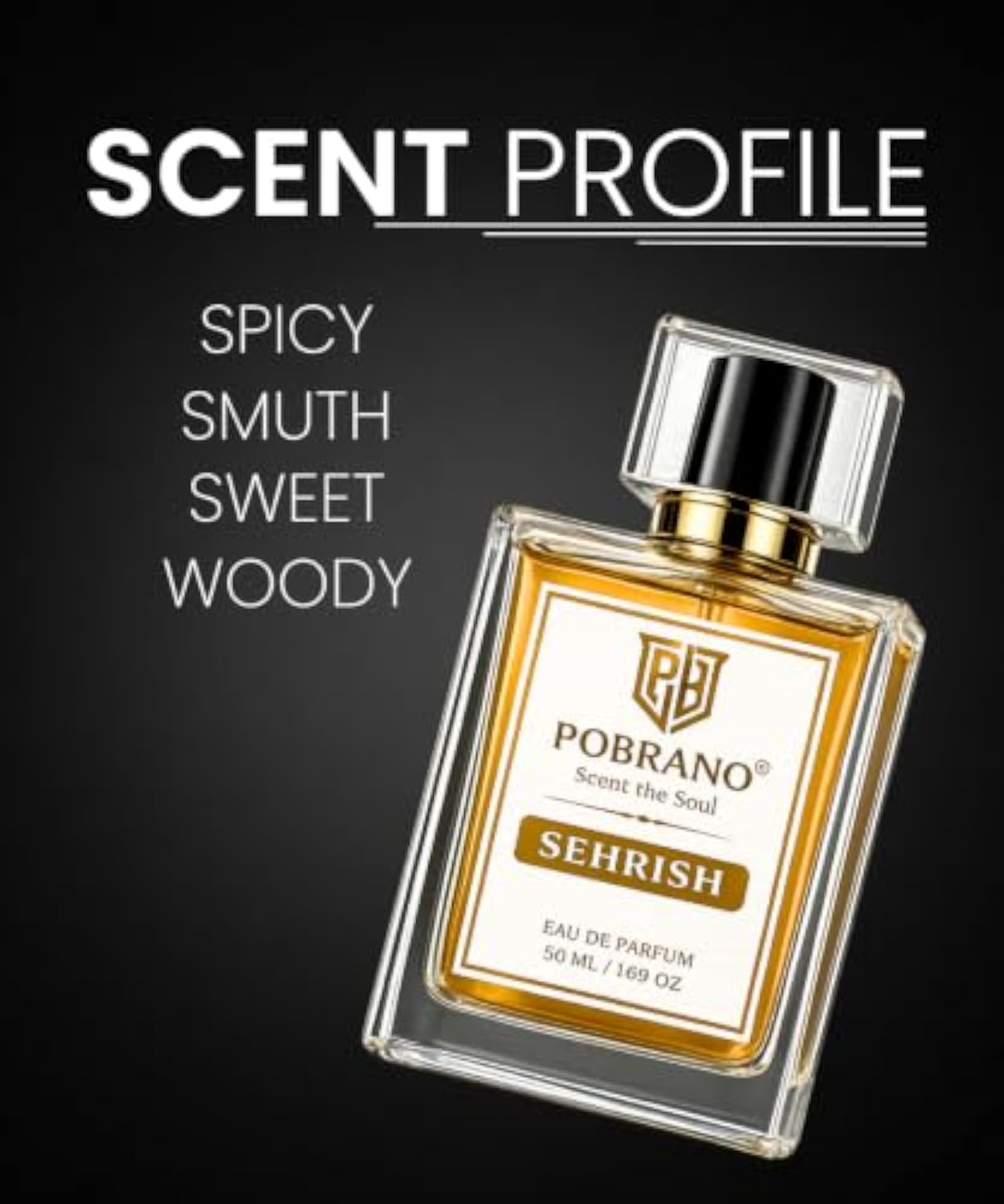 Sehrish Eau de Parfum, Luxurious Ginger & Woodsy