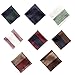 GDFHULOG 5pcs Men's Handkerchiefs Traditional Handkerchief Breathable Fashion Headscarf for Wedding and Business