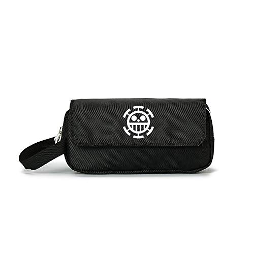 Preisvergleich Produktbild ANDD Brieftasche Anime One Piece Ruffy Law Chopper Geldbörse Kosmetisches Briefpapier Bleistiftbeutel Mädchen Jungen Geschenk Zurück zu Schule Handtasche Tragbar