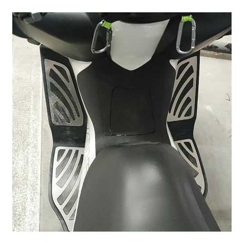 Accessoires de moto E350 : kit complet de repose-pieds avant et arrière haute résistance