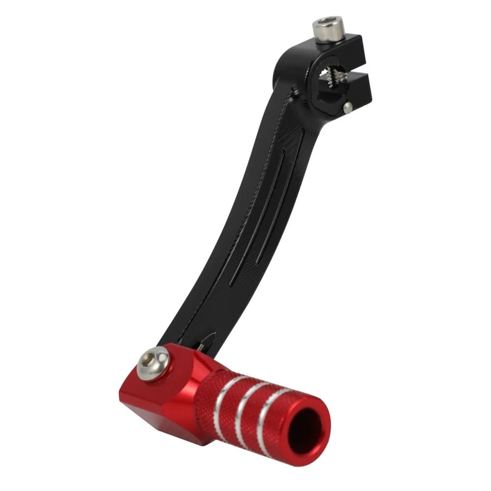 Vyb6sh Red Gear Shifter Folding For Crf50 Gear Shifter Lever Cnc Folding Shift Foot Brake Pedal Motorcycle Accessories For Crf 50 Dirt Pit Bike Aluminum