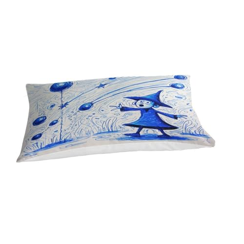 Housse de couette microfibre lit simple parure de lit 135x200cm zippée