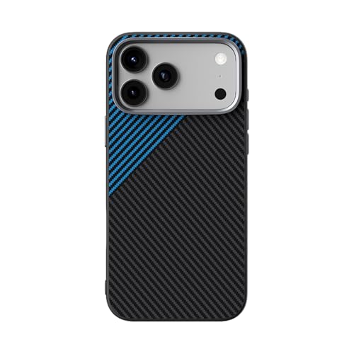 Coque iPhone 17 Pro Max bleu pour les déplacements urbains