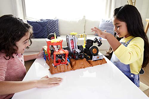 Hot Wheels Monster Trucks Arena Smashers Race miniatura 2