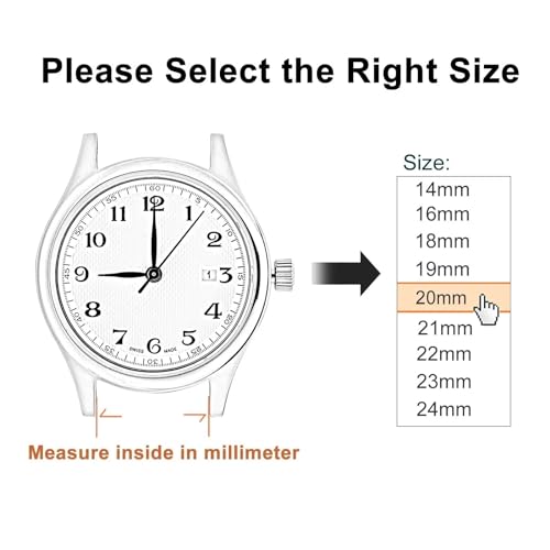 Sangles de montre à extrémité incurvée pour sublimer votre style quotidien - 7