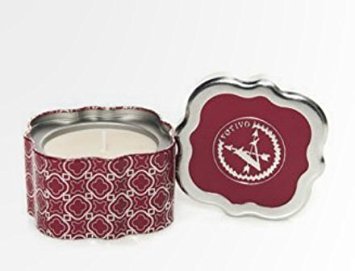 Votivo Quatrefoil Tin - Red Currant