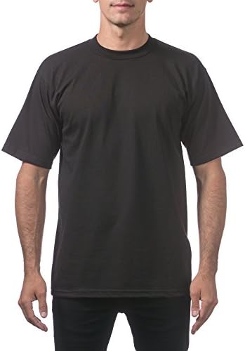 Pro Club Men's Heavyweight Cotton Short Sleeve Crew Neck T-Shirt