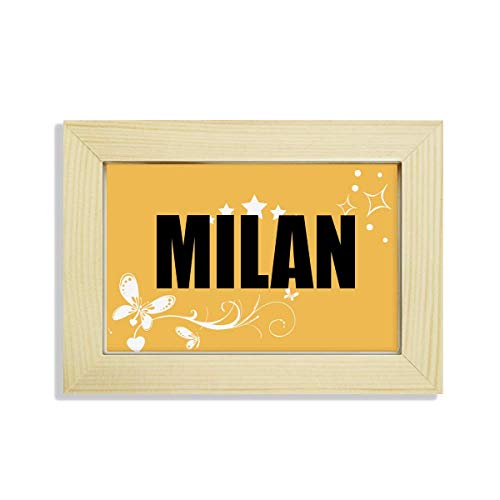 Fleurs en bois peint inspirées de Milan, un tableau végétal durable de haute qualité