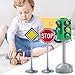 Traffic Light - Traffic Light Toys for Kids | Colorful Lights Signals with Sound Effects, Ride On Parts for Road Safety Awareness, Sports Toys, Riding Toy Accessories for Interactive Play