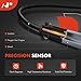 A-Premium Front Disc Brake Pad Wear Sensors Compatible with A4 2018-2020, Q5, Q5 PHEV, Q7, A4/A5/A6/A8 Quattro, A5/S5 Sportback, A6 allroad, Q8, RS5, S4, S5, S5 Sportback, S6, SQ5, 2-PC Set