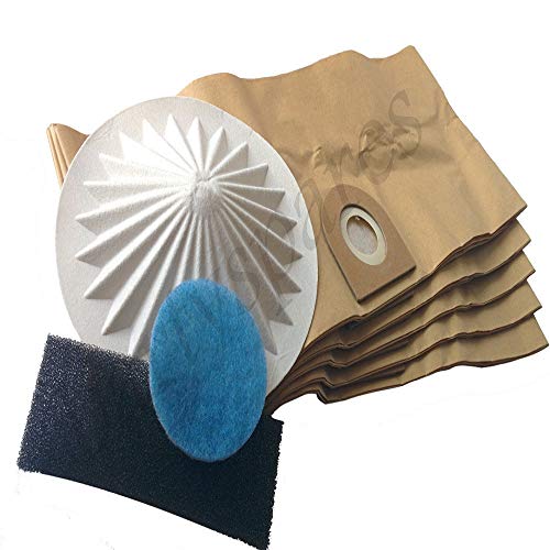 Lot de 5 sacs et filtres pour aspirateur Vax 6131 7131 6151SX 5120 8131