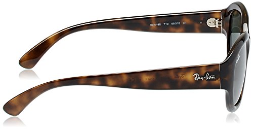 Image of Ray-Ban Square Sunglasses (Havana) (RB4198|710|55)
