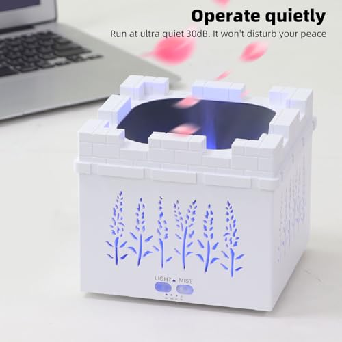 Difusor aromático eléctrico 400ml TOPINCN con luz nocturna miniatura 4