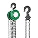 Produktbild Kettenzug mit Robustem Haken Stanew,Kettenzug 2000kg, Handseilwinde 3,0 m, Doppelte Ladekette, Kette G80, Hebehaken mit Sicherheitm, Grün (2 Tonne 3,0 m)
